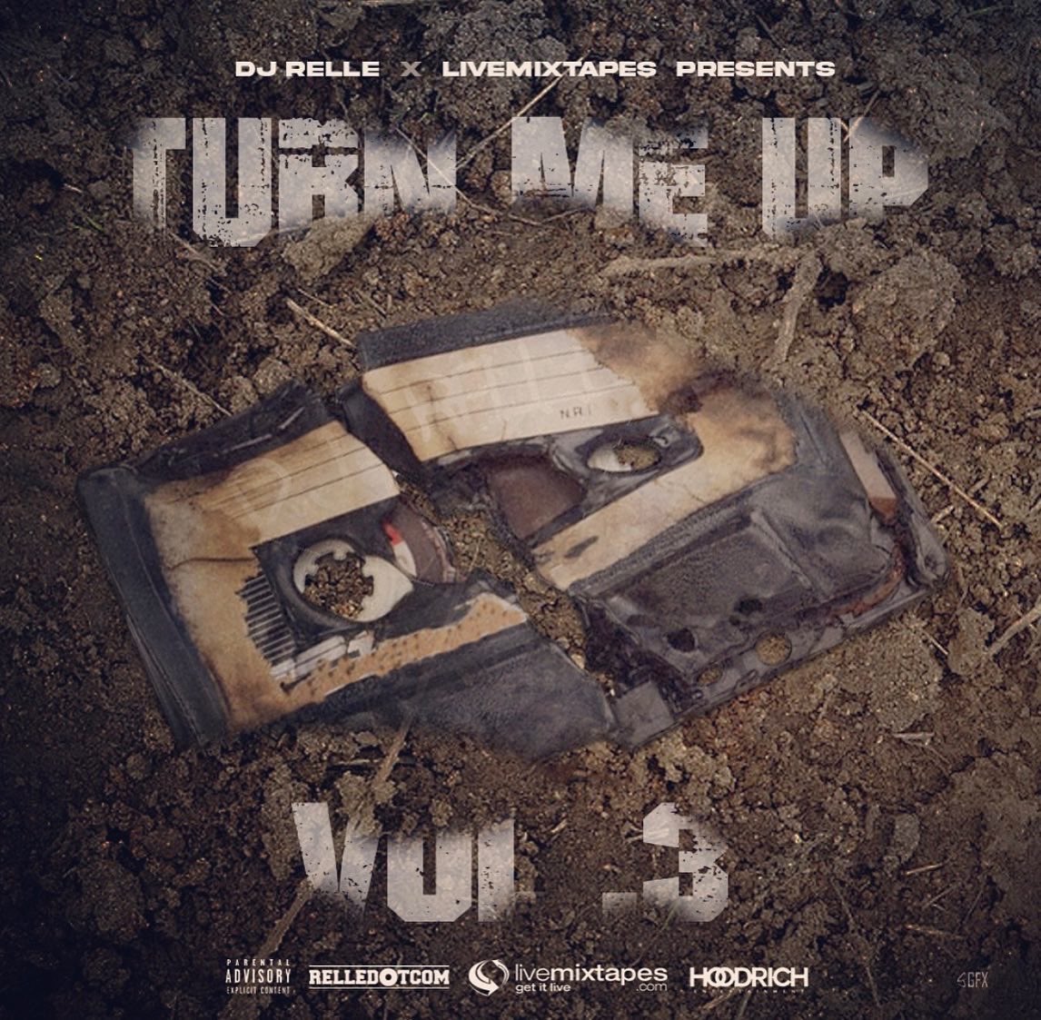 RELLEDOTCOM's tweet image. Made the #BackCover great again .. shoutout to @iPhoneShawwty @LiveMixtapes and everybody who supports.. we workin.. everything intentional this year.. #TurnMeUp3 out right now 🏁🤞🏾🔥 #LinkInBio #Hoodrich