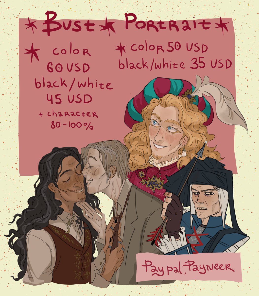 p_vodkin's tweet photo. ✨Information post✨

Reposts are appreciated!!

🍃Commission form https://t.co/sh0Kk4U12s
🌿My The Witcher Zine https://t.co/ZQOWfAj1yA
🍀My Patreon  https://t.co/1fVxvmJ3Oj https://t.co/OB1dxcvdtP