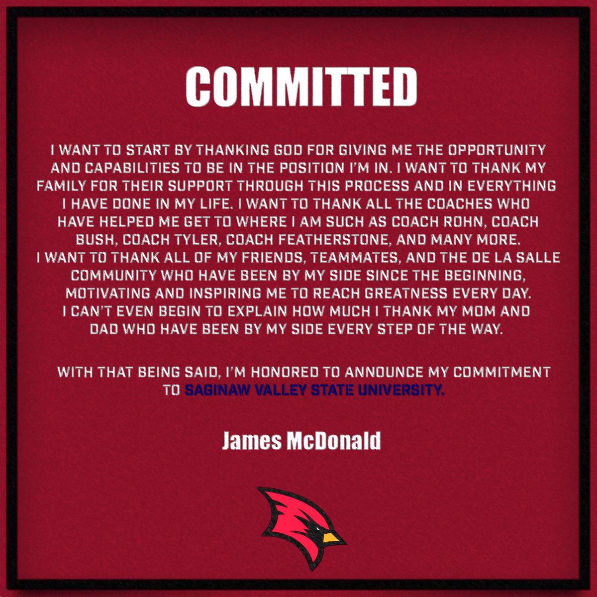 COMMITTED!! ❤️💙 <a href="/rbrady1313/">Ryan Brady</a> @PrudhommeSVSU <a href="/McKeownDB/">Dan McKeown</a>