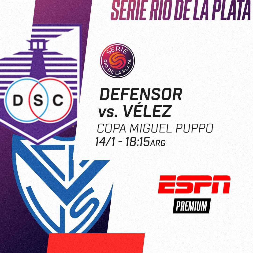 💪⚽ GRACIAS!!  <a href="/SerieRdeLP/">Serie Río de la Plata</a> <a href="/DefensorSp/">Defensor Sporting</a> <a href="/Velez/">Vélez Sarsfield</a> <a href="/sabadovelezok/">Sábado Vélez</a>
