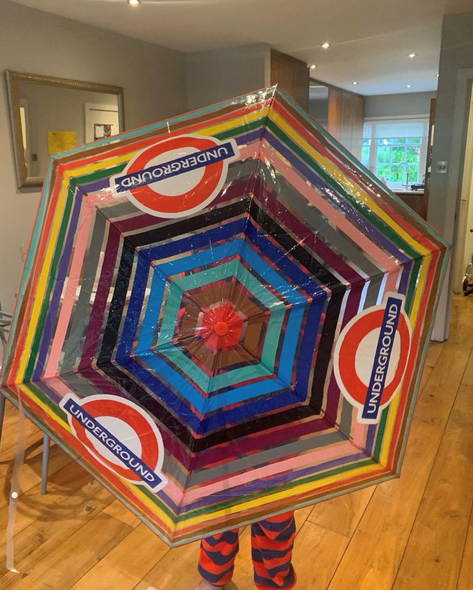 TfL's tweet photo. Keeping dry the fashionable way 😜

Thanks for sharing Romeo! https://t.co/wM84JKBduv