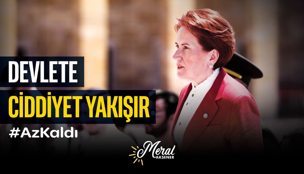 kamilbenim's tweet photo. Adalet, Ciddiyet, Samimiyet, Merhamet, Cesaret, Millet, Liyakat ve Başbakan İYİ Parti ile gelecek.

#AzKaldıGeliyoruz https://t.co/EI5deqwBfQ