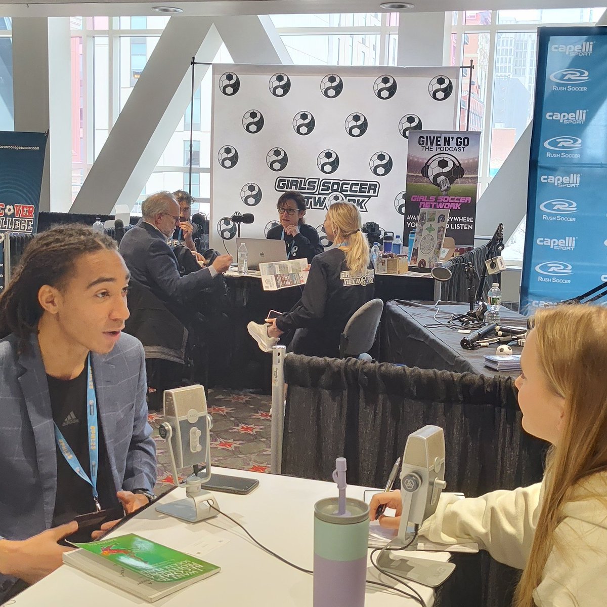 Kareem Rae of @OSNationLLC wrote his book "I Want To Become A Professional Soccer Player" at 18!

He's working to bring his experiences, world travel, and building pathways for players to see themselves in the game.