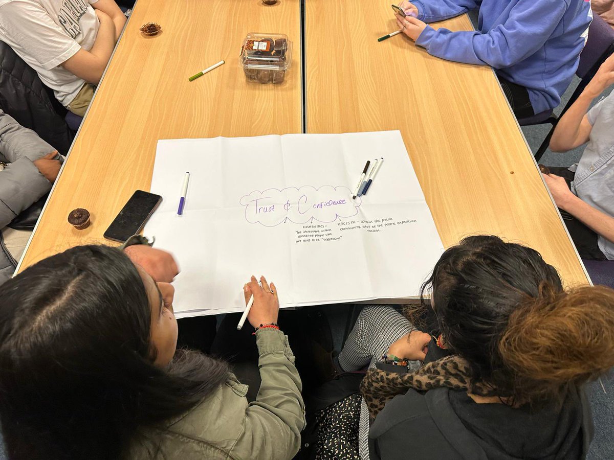 CallumParrUK's tweet photo. Fantastic @NottsYCUK meeting today, thinking about “Trust &amp; Confidence” with @NottsOPCC @carolinenotts. 

Massive thanks to everyone who came along and contributed to our new priorities! I’m very excited for our workshops in the very near future! 

#youthvoice @LeadersUnlocked https://t.co/um5kxENx5s