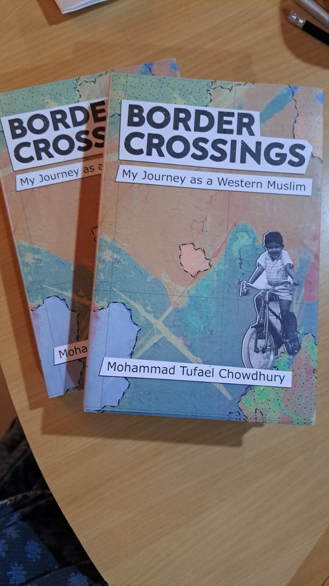 Launched Border Crossings in Bangladesh, bringing the book back to my family origins. Emotional. Nice cover too! Thanks @mahrukhMn @ce_seymour !! Watch here fb.watch/i2s30NfYj4/?mi…