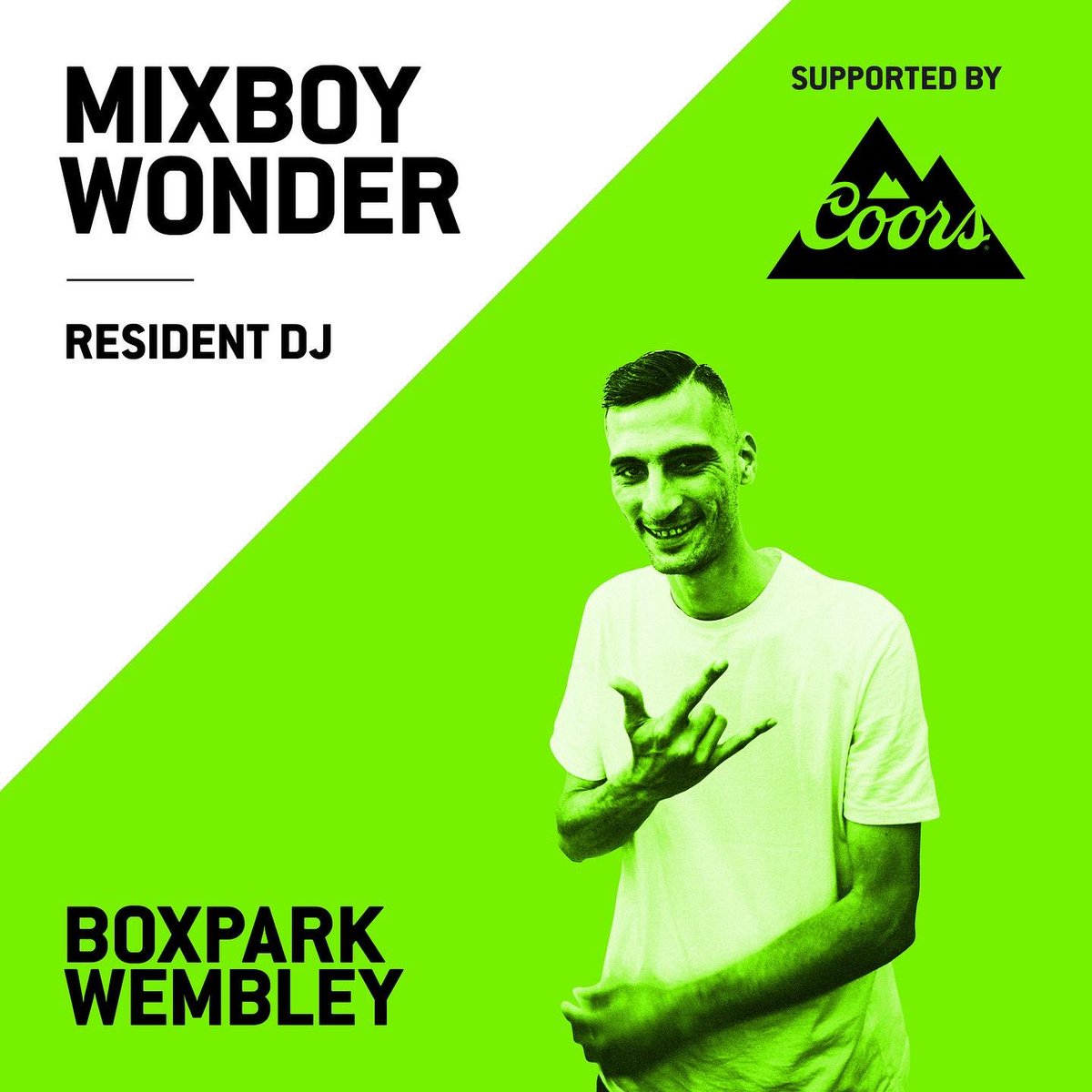 #OnTheDecks today! 🎧
Today’s <a href="/CoorsBeer/">Coors UK</a> #SaturdaySessions features Cici, <a href="/djcable/">Teenage Mutant Ninja Clout Chaser</a> &amp; <a href="/MixBoyWonder/">MixBoy Wonder</a>!