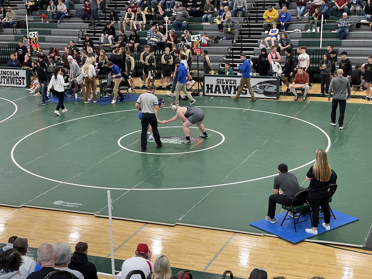 We’ve got the HAC wrestling tournament on tap today. 
<a href="/titusrichardso8/">titus richardson</a> (pictured) won his first match of the day with a 20 second pin.