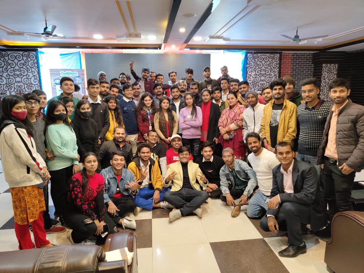 imvedp's tweet photo. Today’s successful and Houseful Event in Motihari by Salesforce Developer Group, Motihari, India.
It was my pleasure to be a volunteer in the meet-up.
Nice meeting you sir @iKishorebt 🙏🏻
#MotihariMeetup #TrailblazerCommunity https://t.co/QhjsnBEimr