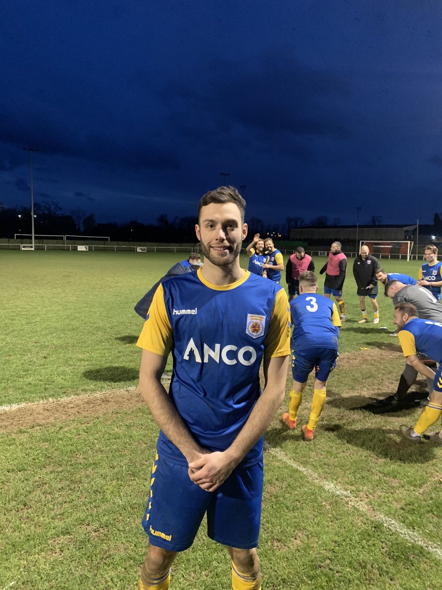 The <a href="/Anco_Ltd/">Anco Dog Treats</a> Away Days MotM from todays 6-2 win at Wellingborough Whitworth Fc goes to <a href="/JamieCerminara/">Jamie Cerminara</a> with a Hatrick and two assists a great performance from JC10. 👊🏼💛💙💛 <a href="/Anco_Ltd/">Anco Dog Treats</a> <a href="/UtilitaEnergy/">Utilita</a> <a href="/ampthillinfo/">Ampthill.Info</a>
