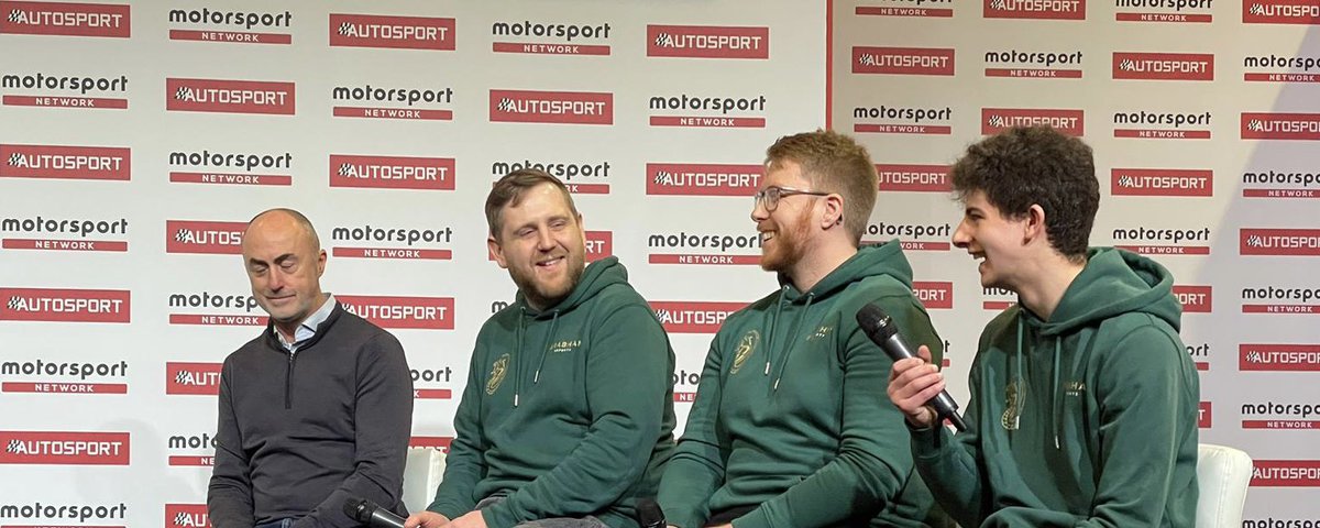 brabsracer's tweet photo. Busy day @Autosport_Show with the Brabham Esports team, then off to the @LeMansVirtual 24hrs hub @SilverstoneUK. #brabham #brabhamesports #LeMansVirtual #LeMansEsports #esports https://t.co/TrnTKYXkdL