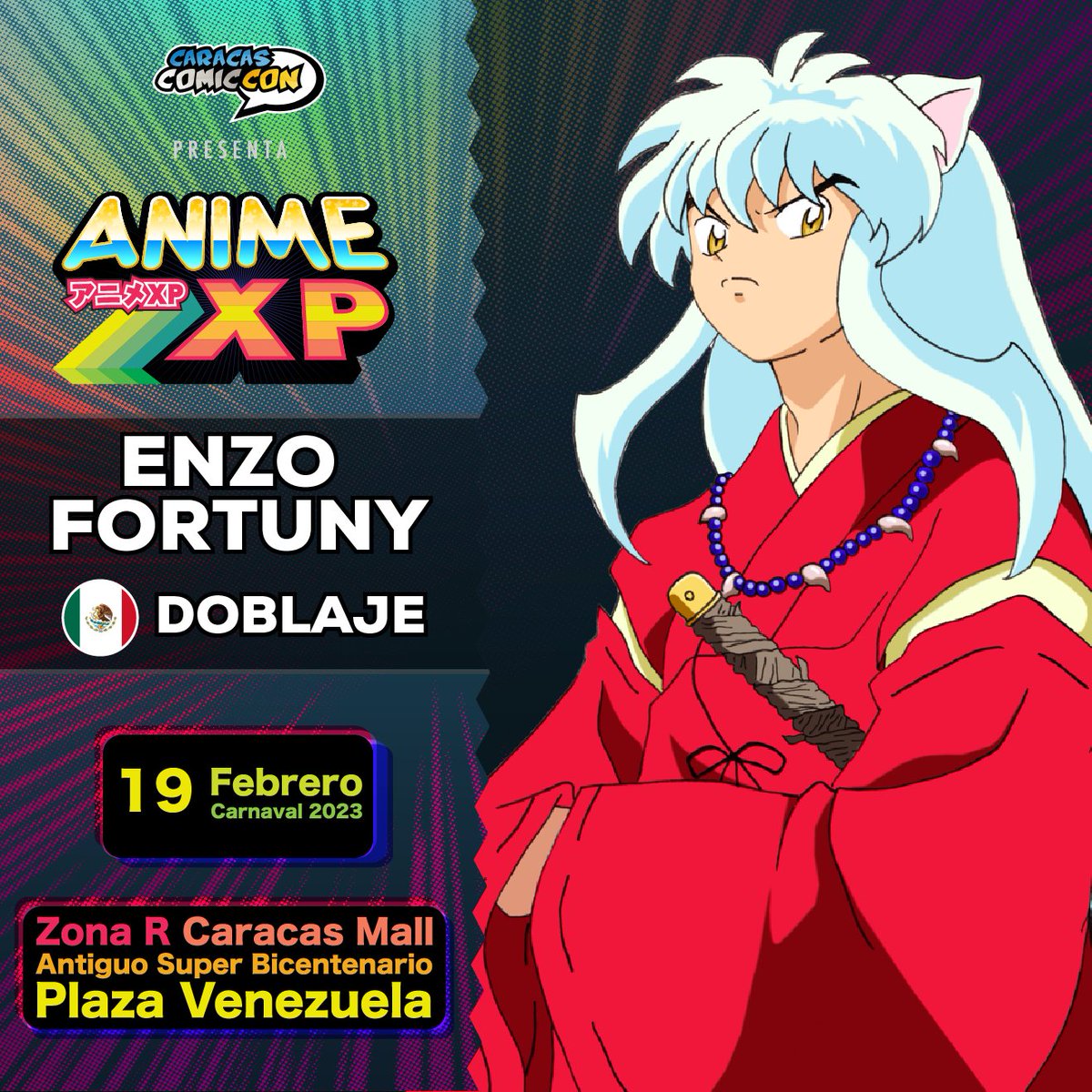 EnzoFanClub's tweet photo. Hermosa gente de Venezuela 🇻🇪 no se pierdan el evento "Caracas cómic Con" en dónde se presentará @EnzoFortuny 😍
Anoten la fecha: Domingo 19 de Febrero ✨

No falten! 😁 https://t.co/8co9lgZlva