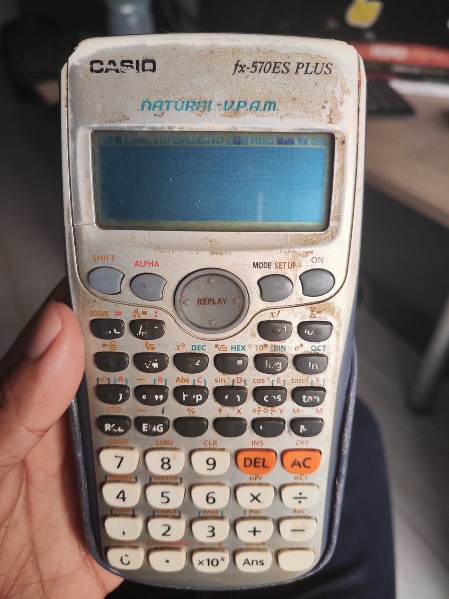 juandavidmalago's tweet photo. @CasioTeam Aquí reportándome con mi #casio, más de 7 años e infinitos golpes. Una máquina https://t.co/RO7rmCSE68