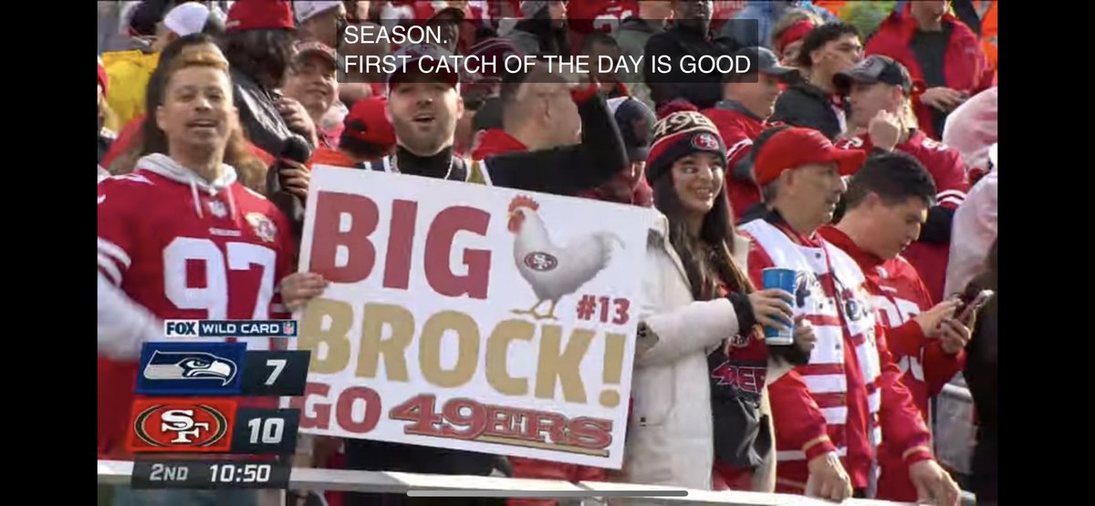 blatant_liam's tweet image. What an absolute legendary sign #BigRosterBrock #NFL #49ers