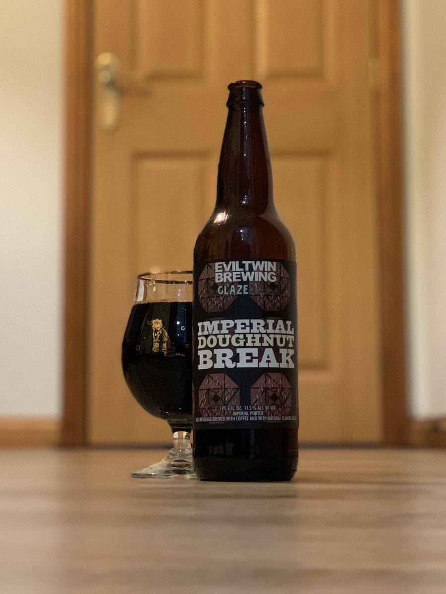 Enjoying a Doughnut Break bought from <a href="/BottleBaron/">Bottle Baron</a> in 2016