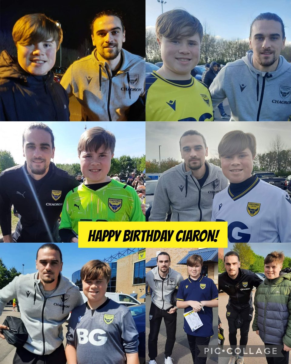 KazTD's tweet photo. @OUFCOfficial @ciaron_14 George wishes you a very Happy Birthday @ciaron_14! What a great birthday present you gave yourself and all of us today! 🥳⚽️ https://t.co/pE5WohdNYc
