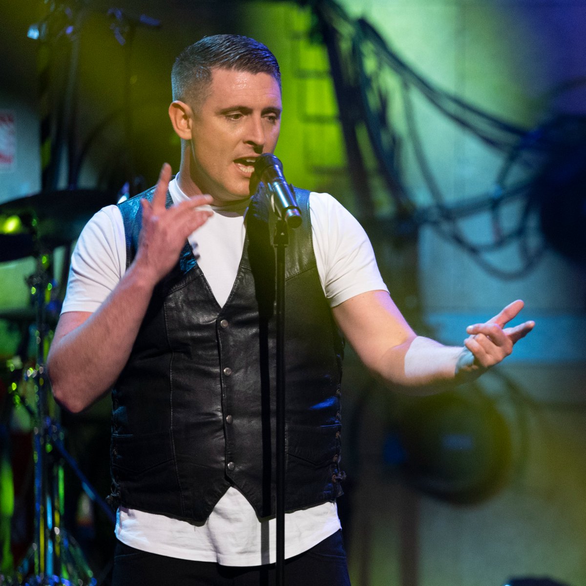 Tonight’s musical guest is <a href="/steowall/">Steo Wall</a> with Toshín 🎵 💕 
<a href="/Tommedian/">Tommy Tiernan</a>
#TommyTiernanShow