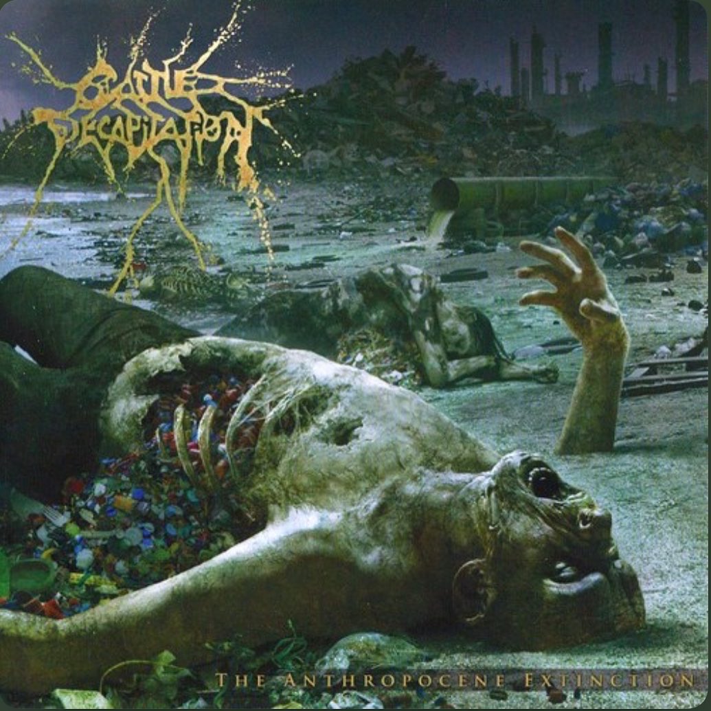 JKata528's tweet photo. Since they announced their new album, Terrasite, Iβve been on a bit of a @cattledecapitation kick.
Their last four albums have all been perfect examples of technical death metal.
#CattleDecap
#TheHarvestFloor
#MonolithOfInhumanity
#TheAnthropoceneExtinction
#DeathAtlas
#Terrasite https://t.co/RhKLYMoWDy