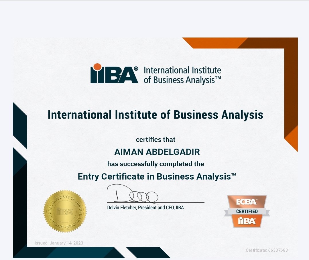 Aymen_ASH's tweet photo. A new achievement has achieved, thanks alot Mr. @shabanosman1980 for your incredible effort. 

@IIBA 
@IIBABluegrass https://t.co/I0CdWM8Jt2