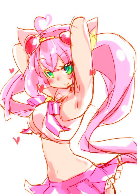 #絵を彩度100にすると超派手 