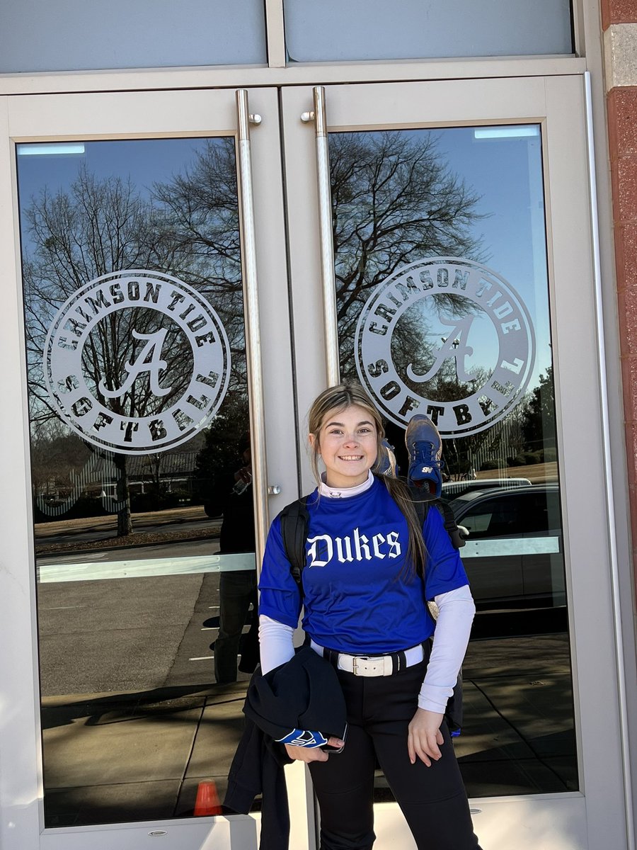 Thank you <a href="/UACoachMurphy/">Patrick Murphy</a> and <a href="/AlabamaSB/">Alabama Softball</a> staff for having <a href="/DodsonMakaela/">Makaela Dodson</a> today. She had a great time! <a href="/ImpactRetweets/">Impact Promotions</a> <a href="/SBRRetweets/">Softball Recruiting Reposts</a> <a href="/CoastRecruits/">Coast 2 Coast Recruits</a> <a href="/BoostSoftball/">Recruiting Boost Softball</a> <a href="/IHartFastpitch/">I❤️Fastpitch</a>