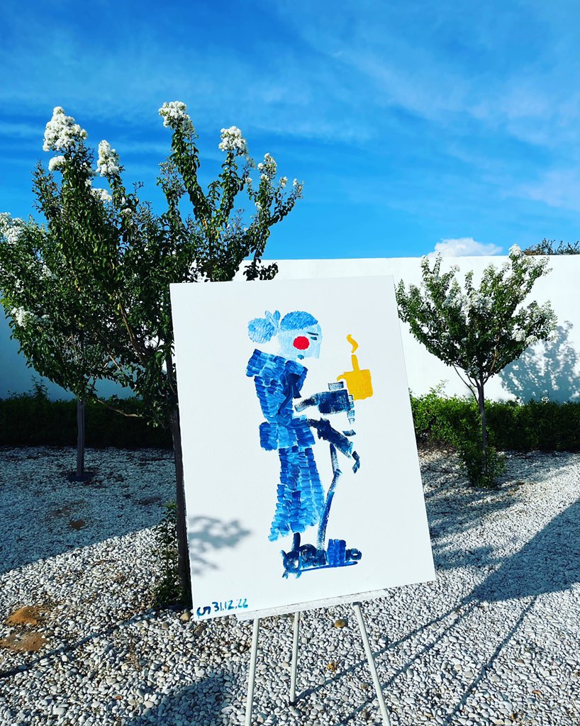 grayportela's tweet photo. #art #artgallery #artwork #kunst #artcollector #design #inspiration #blue #sun #streetart #mural #muralart #contemporaryart #petrolina #pernambuco #oncologia #oncology #cancer #breastcancer #draw #drawing #sketchbook #sketch #nft #nftart #love #landscape #flowers #me #mylove https://t.co/Tl00LY39Gk