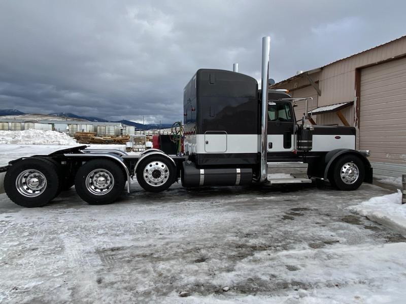 Job opening available. Coast to coast livestock trucking. Will be in this truck. Must have good references and experience.