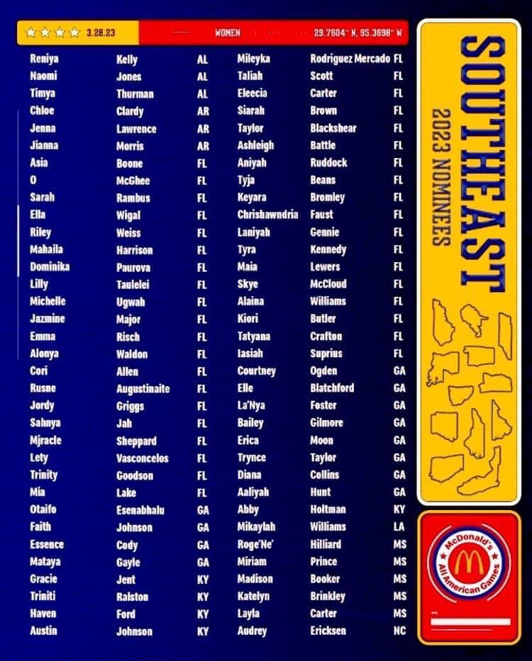 Congrats to <a href="/ISuprius/">Asia S</a>,<a href="/kbutler054/">Kiori Butler</a>, &amp; @Tatyanacrafton3 for being nominated for McDonald's All-American.
<a href="/emilee_smarr/">Emilee Smarr</a> <a href="/pbphighschools/">Post on High Schools</a> <a href="/pbchoopsgirls/">#PBCHOOPS GIRLS</a> <a href="/PBCBBallForum/">#PBCHOOPS</a> <a href="/Sentinel_Sports/">Sun Sentinel Sports</a> <a href="/ESPNTop63/">ESPN Top 63</a> <a href="/ESPNWestPalm/">ESPN WEST PALM (106.3 FM)</a> <a href="/balancejm/">Javatis Midget</a> <a href="/WPBF_Yianni/">Yianni Kourakis</a> <a href="/SRRidgeSports/">Ridge Athletics</a>