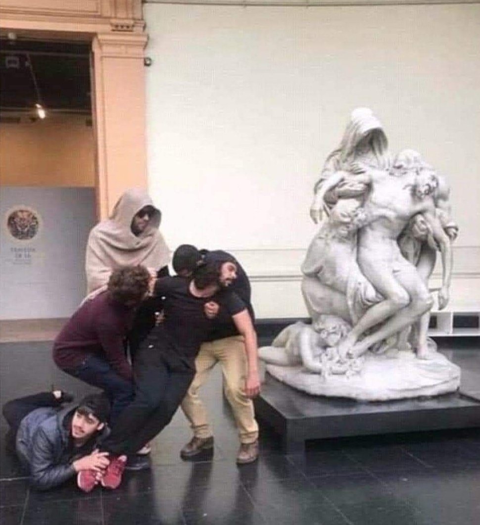 redhistoria's tweet photo. Cuando eres un amante del arte sin remedio... https://t.co/CHCH0oS8sj