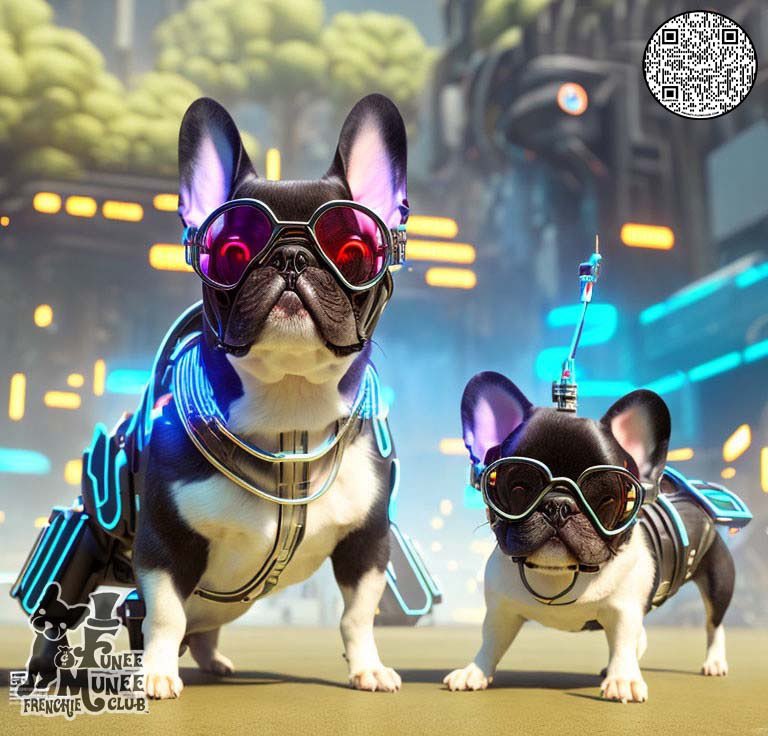 Funee_Munee's tweet photo. #BadEmpire Inc. Presents the #FuneeMunee #FrenchieClub !!
#FMFC is a 150 piece Unique #NFT Art Collection of Digital Dogs deployed into our Atmosphere on the $ETH Blockchain. These Doggies from Above Instantly Mutate Each Human to Holder & Frenchie Allie Against the Bear Bots https://t.co/jgybeP1Auz