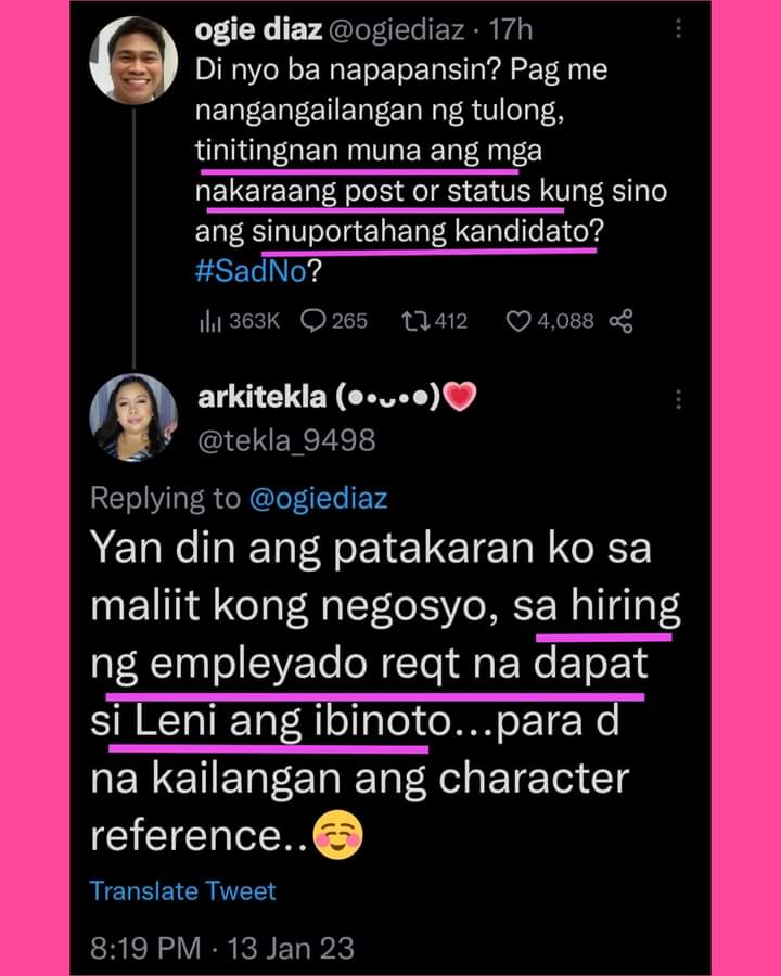 Ang galing nila di ba. Dapat tularan hahahaha
Wag magtaka kung bakit talunan mga kandidato nyo tuwing eleksyon 🤣