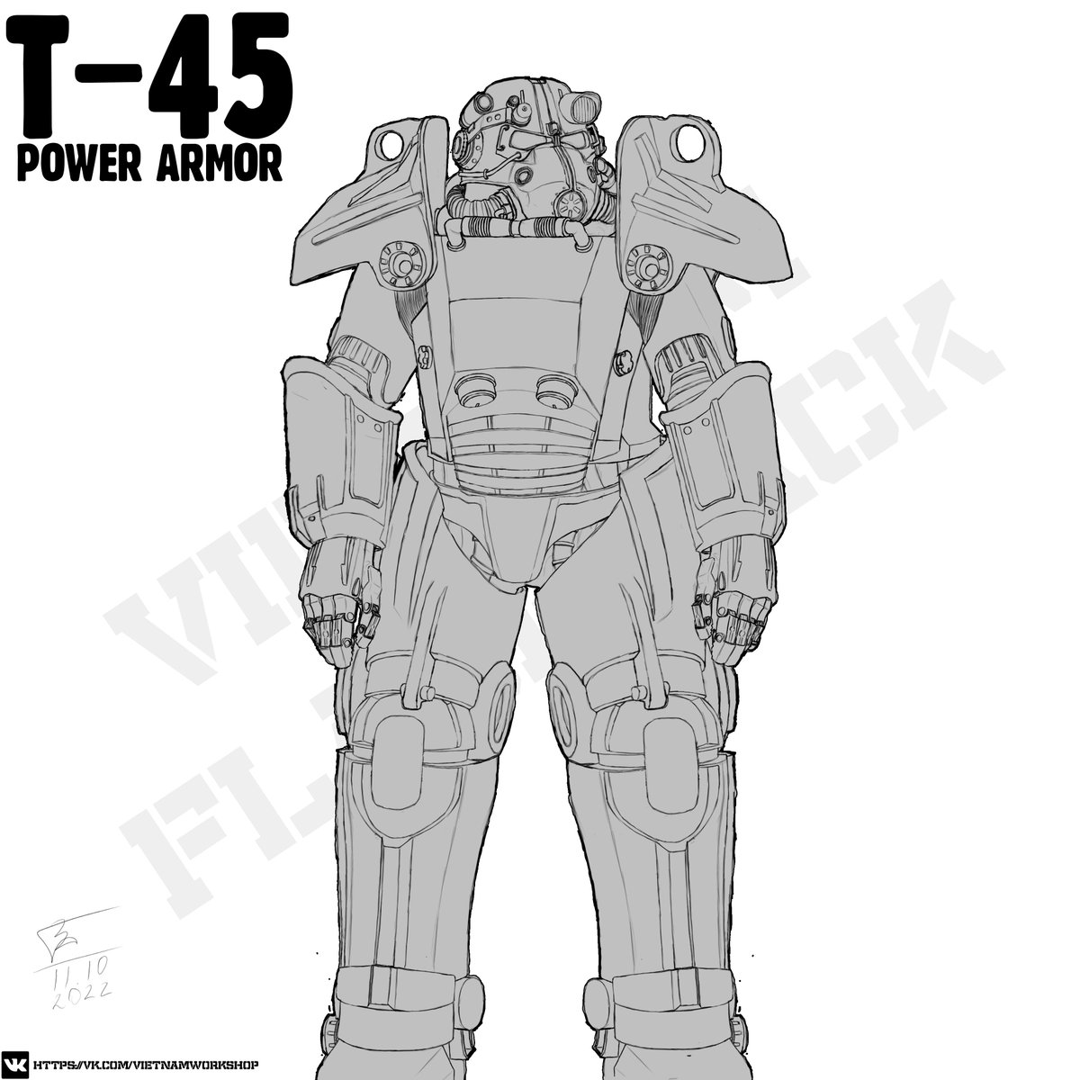 vm_flashback's tweet photo. First set-of-three of Fallout power armors.
Commission. Payed from NCR citizen tax money.
#falloutpowerarmor #falloutfanart #fallout #NCR #powerarmor #military #raider #artwork #fanart #digitalart #vflashback https://t.co/z1Xyi74ZBX