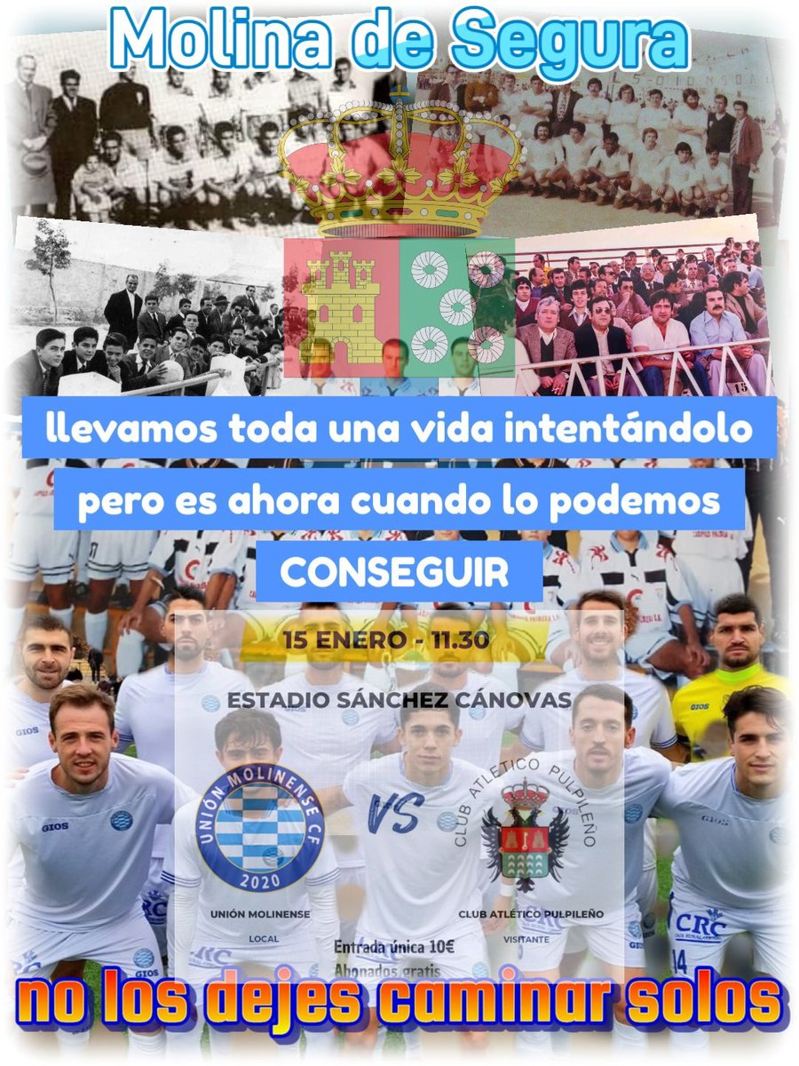 ASOCIACION EL CENTENARIO DEL FUTBOL MOLINENSE (@molinensedpva) on Twitter photo 