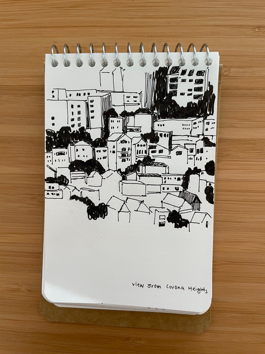 anniehumanbean's tweet photo. i got this small midori notepad in singapore. it fits in my bags, and it's been really great for quick thumbnails ! unfortunately, i was too busy eating in asia to do much sketching... https://t.co/8X09LMKXQq