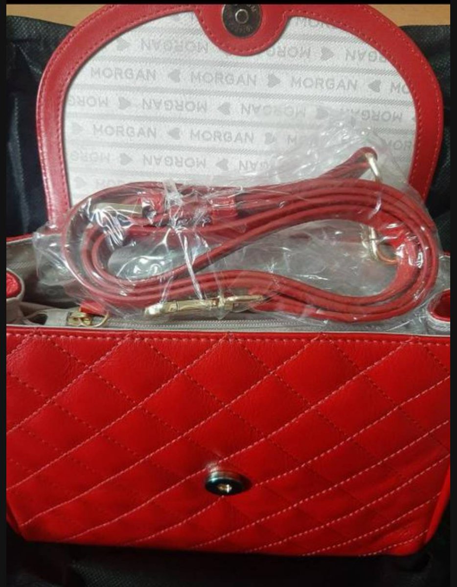 702Hipeckpalit's tweet photo. Morgan กระเป๋าถือหนังแท้ 
กระเป๋าสะพายข้าง 
CrossBody ขนาดใหญ่ดี
ไซน์สุดเก๋ รุ่น ORB ORB 01สีแดง

ของใหม่ หนังแท้ ราคาเต็ม 4,590
ขายต่อ 2,000 บาท ลด 60%
ประกัน ซ่อม อะไหล่ฟรี ทุกสาขา
#นุชช่วยนุช #ตลาดนุช #เป๊กผลิตโชค https://t.co/w8uJP5ttuz