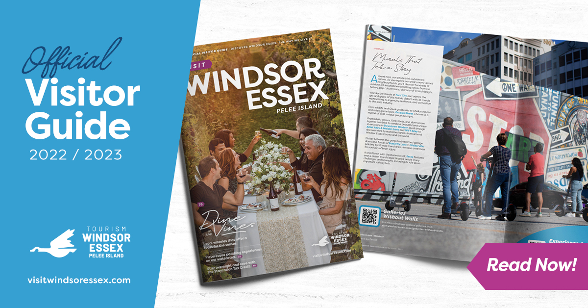 Explore the arts &amp; culture section of our Visitor Guide and start planning your next trip to #YQG – outdoor galleries, museums, historic sites &amp; more! Read it now at bit.ly/37xQEIB