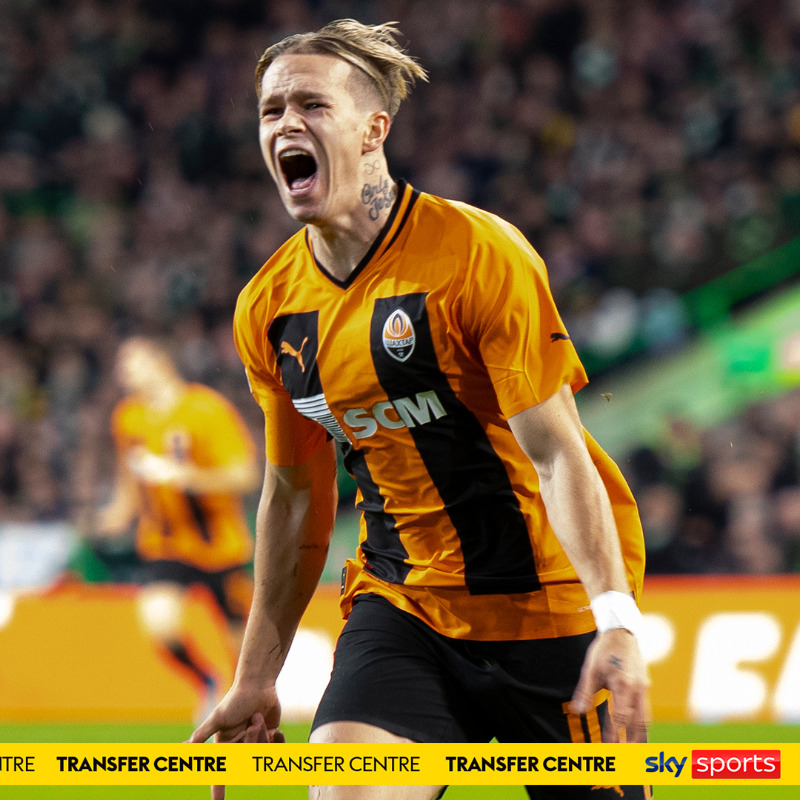 SkySportsNews's tweet photo. Chelsea agree an £85m deal to sign Mykhailo Mudryk from Shakhtar Donetsk 🔵