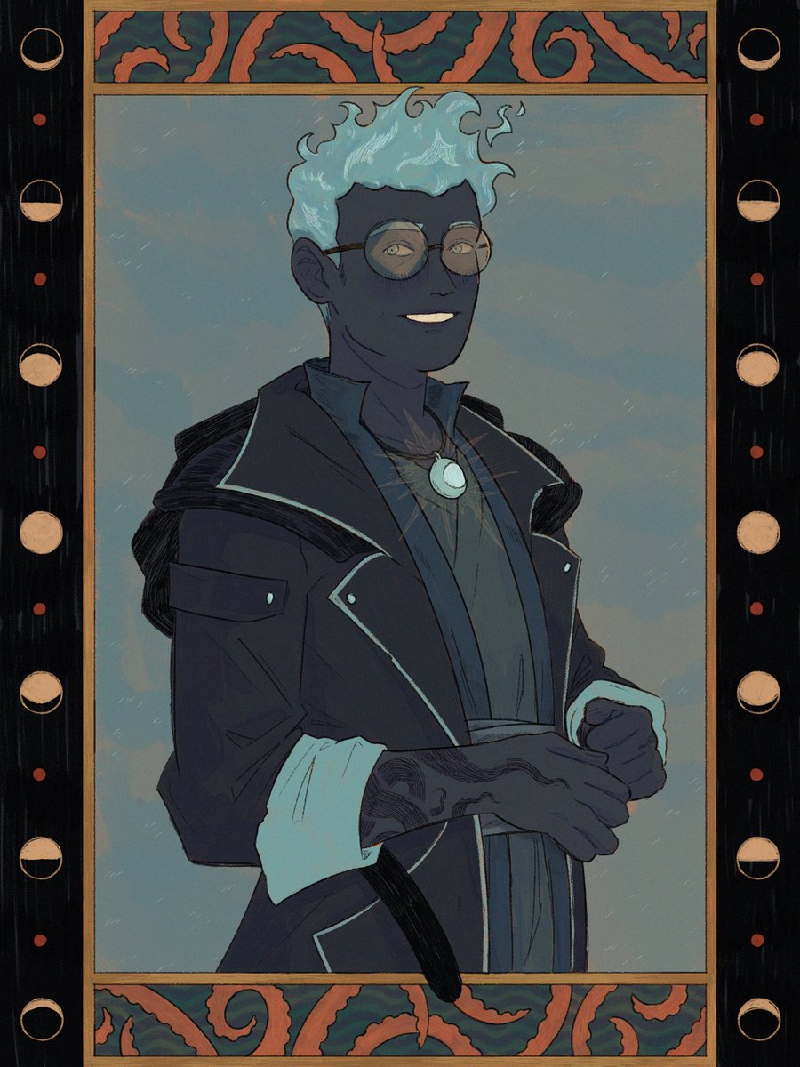 vorellavia's tweet photo. ragnis for @GallifreyanWolf 🌕🦑

as part of @ExandriaArtists's #WinterOCExchange https://t.co/xvpOKgmdQ0