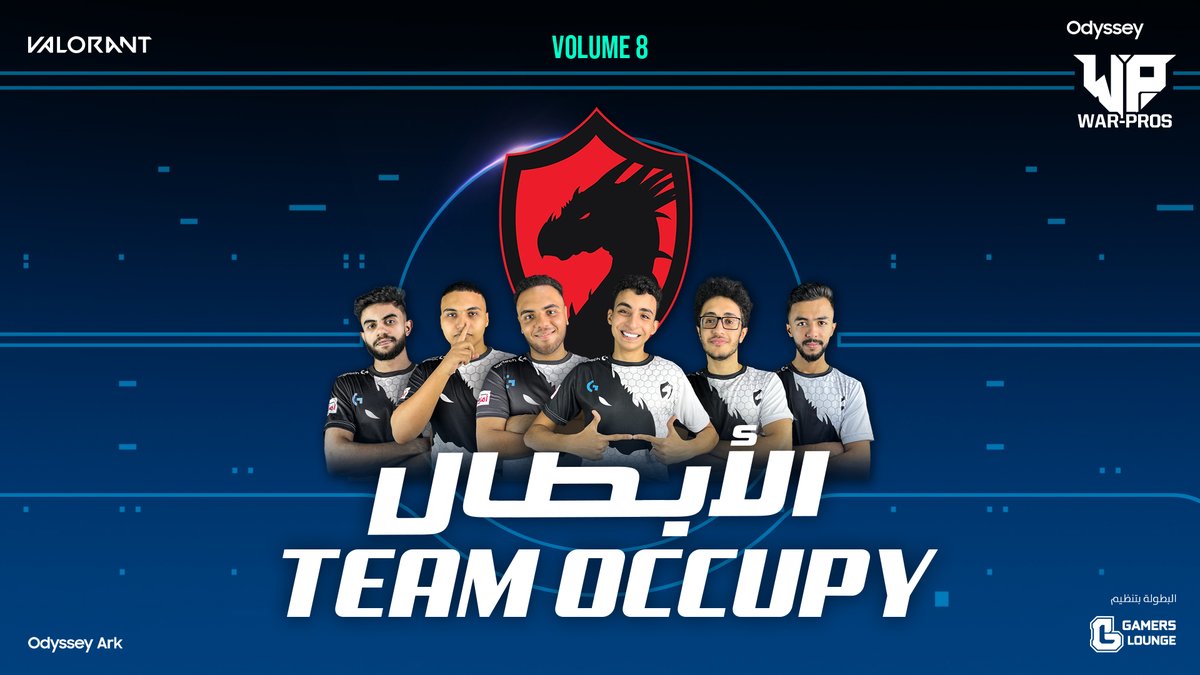 glesportsme's tweet photo. يفوز التنانين بالموسم الثامن من بطولة Odyssey WarPros!
مبروك فريق @Team_Occupy 🔥💪
#GamersLounge #WarPros https://t.co/Wwkq2T6mHV