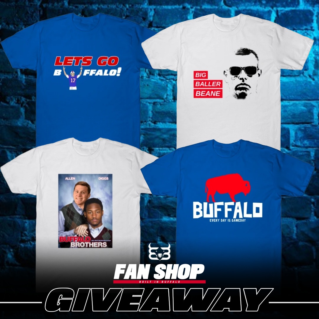 BuiltInBuffalo_'s tweet photo. 🚨 WILDCARD WEEKEND ALERT🚨

We are Giving Away one of our tee shirts to one lucky member of #BillsMafia ! 

Over 60 Designs Available!

Here's How To Enter 👇
➡️Follow @BuiltInBuffalo_ 
➡️Like and RT this post

Winner Chosen Sunday Night 🙌
Good Luck 🤞 And #GoBills https://t.co/UxckCuRM1K