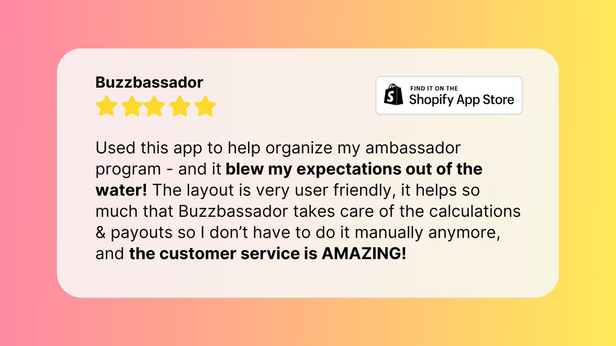 Buzzbassador 🐝 tweet media