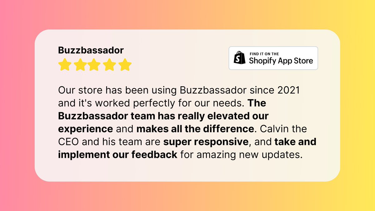 Buzzbassador 🐝 tweet media