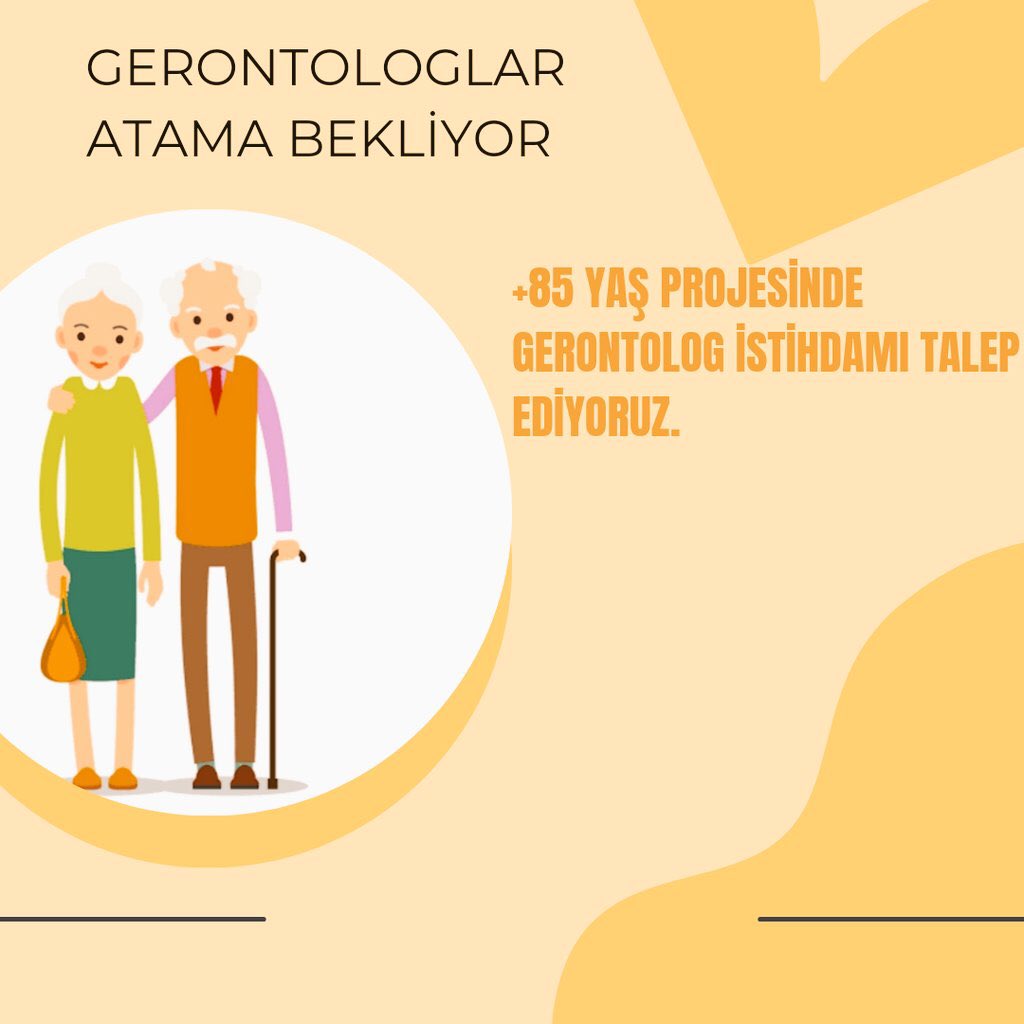 <a href="/drfahrettinkoca/">Dr. Fahrettin Koca</a> Gerontologlar olarak istihdam sorununu aşmak istiyor mesleğimizi icra etmek istiyoruz sayın yetkililer bizi duyun artık insan hayatı söz konusu yüzlerce genciz 5 sene eğitim uğruna hem maddi hem manevi hep verici olduk. Emeklerimizin karşılığını almak istiyoruz <a href="/SenturkBilal/">bilalşentürk</a>
