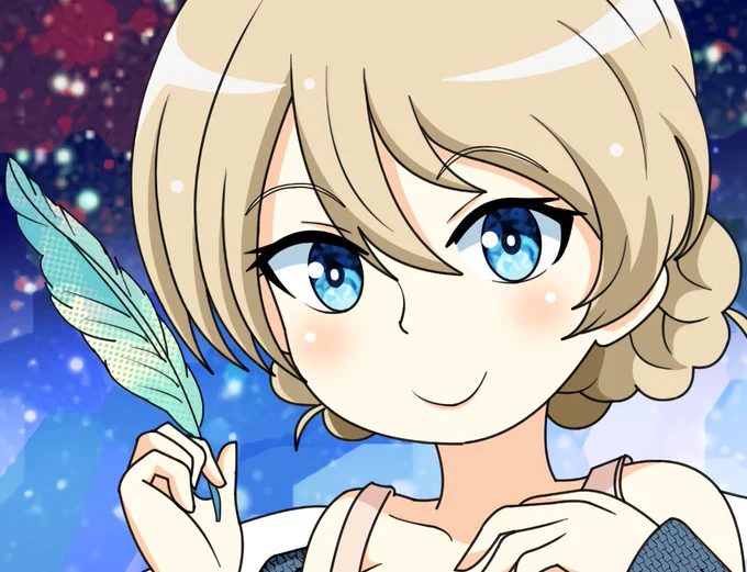  "お淑やかなお嬢様"とは全く異なる明るい印象もアリですよねぇ～!これは余談ですが、実はダージリンの目の形、すごく好みなんです! 