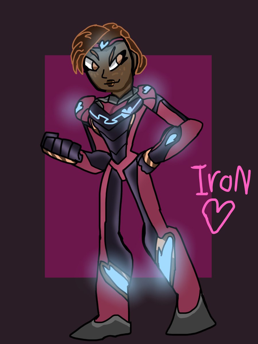 shoarts on Twitter "My design for Ironheart Really fun to draw