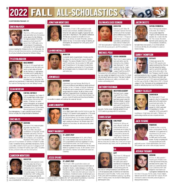 It is such an honor to be included in this great list of players. 🙏 <a href="/BostonHeraldHS/">Danny Ventura</a> #AllScholastic