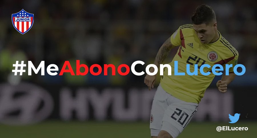Ellucero's tweet photo. 🚨POR UN ABONO PARA VER A @JuniorClubSA 2023-I🚨

1️⃣ Cita este tuit y @ a 5 personas para que sigan mi cuenta.
2️⃣ Responde con el hashtag #MeAbonoConLucero.
3️⃣ Darle RT &amp; like a este tuit.

✅ Escogeré al ganador y lo daré a conocer mañana domingo 15 de enero a las 8:00 p.m. https://t.co/zNiEFPv2Y7