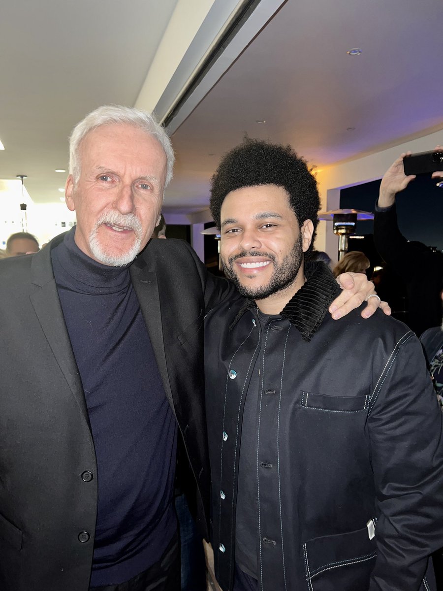 Great to see The Weeknd last night and celebrate his fantastic song, “Nothing is Lost (You Give Me Strength).” He’s the ideal artist and I can’t imagine a better song to end Avatar: The Way of Water.
