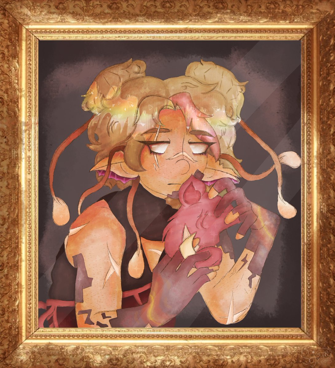 ChippedShrimp's tweet photo. "Portrait of the Head Guard."
-
lil art i did of my @SMP_Tarot character!
(rts appreciated! no reposts pls<3) https://t.co/t9qVFk5Mwd