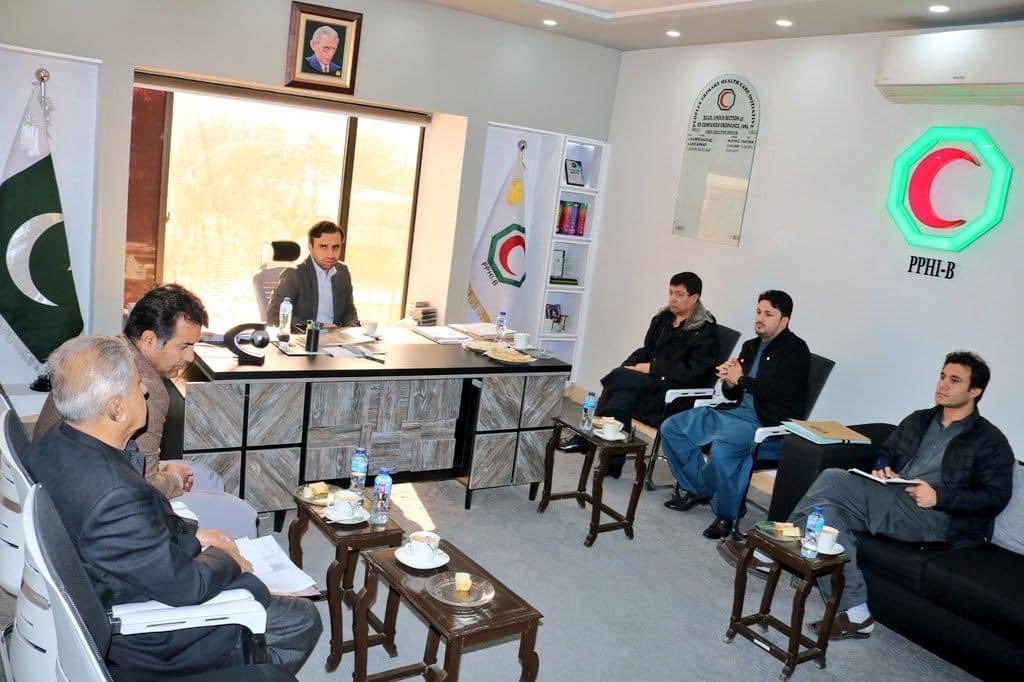 Sher Afgan Raisani (@sheraf_raisani) on Twitter photo Called on CEO <a href="/PPHIB_org/">People's Primary Healthcare Initiative (PPHI-B)</a> regarding the expansion of TB Basic Management Units in Balochistan. Called on CEO <a href="/PPHIB_org/">People's Primary Healthcare Initiative (PPHI-B)</a> regarding the expansion of TB Basic Management Units in Balochistan.