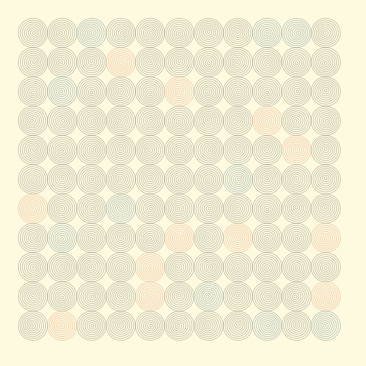 SpritzCam's tweet photo. #genuary12 Tesselation.
#genuary #p5js #generativeart #creativecoding https://t.co/jHbjZP6qVr